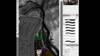 Folklore Inspiration - Speed Painting Art