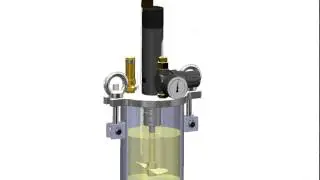 1L Pressure tank low speed agitation