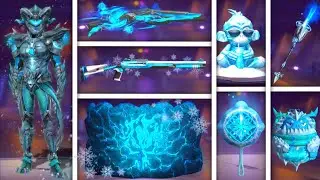 RETO: SOLO PODEMOS USAR COSAS DE HIELO 🥶🧊 FREE FIRE
