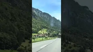 Breathtaking Drive to Grindelwald 🇨🇭 | Scenic Swiss Alps Views 🚗✨