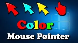 How to Change Mouse pointer color in Windows 10 | Highlight Your Computer Mouse Pointer