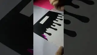 DIY Blackpink Wall Poster #blackpink #youtubeshorts #craftydiy