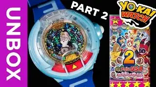 Yo-Kai Medal USA CASE 02 Unboxing  Part 2 - Japanese Yo-kai Watch