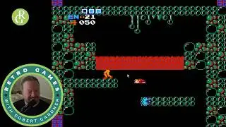 Metroid play through NES emulator 5/9 Kraids Lair & much chaos dying & repeats retrogames 7/10/2024