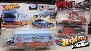 Llegaron mas camiones Hot Wheels Team Transport Lancia Gulf, Skyline Advan y Mercury Comet Cyclone