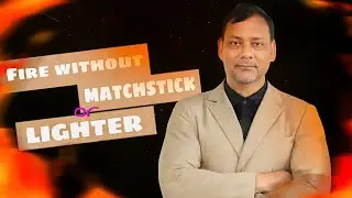 How To Start A Fire Without Matches or a Lighter || Chemguru || Chemistry