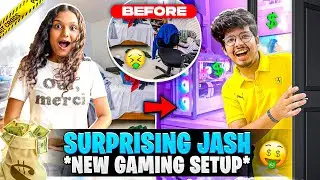 Surprising Tsg Jash 😨 With New Gaming Pc Setup |Guess The Parts And I&rsquo;ll Buy It For You 😍 | Nidhi