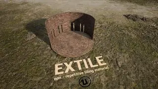 EXTILE a non repetitive tiling material for Unreal Engine