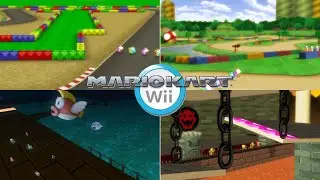 Mario Kart Wii Deluxe // Walkthrough (Part 1) - Mushroom Cup