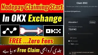 Nodepay Claim Zero Fees In okx Exchange || Nodepay Claiming Process zero fees