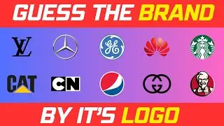 Guess the brand Logo | Challenge | Test Your Knowledge About Brands