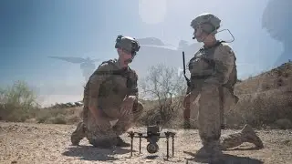 Гражданские подрядчики знакомят морских пехотинцев с дроном Neros Archer FPV