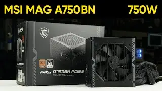 MSI MAG A750BN 750W Power Supply - LABS Test Report
