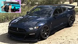 770HP Ford Mustang Shelby GT500 2020 - Forza Horizon 5 / Logitech G923 Steering Wheel / 4K Gameplay