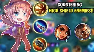 COUNTERING HIGH SHIELD ENEMIES!🤯🔥 | BROKEN BUILD | TOP GLOBAL CLINT BEST BUILD & EMBLEM 2021 | MLBB