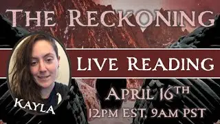 Live Virtual Book Tour for The Reckoning Day 10: Reading Chapter 7