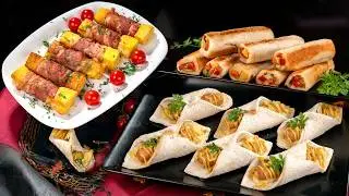 Рецепты и идеи тостов. Простой и вкусный завтрак, тост с беконом и сосисками.