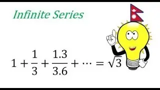 Infinite Series involving Binomial Expansion