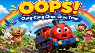 Oops! Chug-Chug Choo-Choo Train 😂🚂 | Funny Kids Song