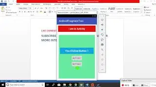 Android Fragment Tutorial For Beginners