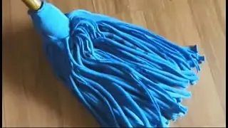طريقه عمل شرشوبه للارضيات من تي شيرت