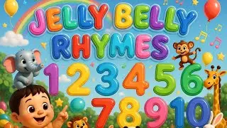 Numbers Song 1 to 10 for Kids 🎵🐼 | Jelly Belly Rhymes