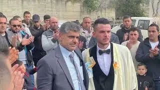 اكرم البوريني وصهيب الجماعيني شاهد حتى النهاية حلاقة العريس محمد اقطش بيتا ولعوها 🔥🔥 جديد 2022