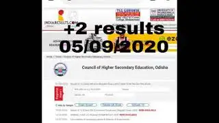 Chse Odisha results 2020 || how to check +2 results|| +2 results 2020 || Odisha results 2020 ||