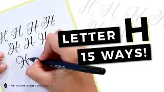 15 Ways To Write The Letter 
