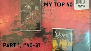 My Top 40 Metal/Hardcore Albums of 2025: Part 1, #40-31.