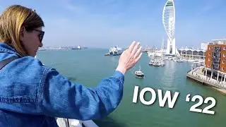 Caravan holiday to Isle of Wight | Part 1 | Ferry travel and setup