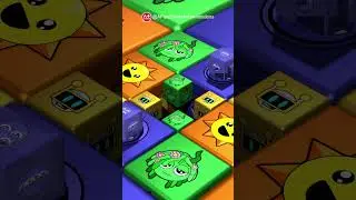 (Q605) 🤪🔥 Hypnotic Sprunki Cubes Roll! 🎵 Catchy Beats Sync with Every Flip! 🌀 #Shorts #Viral