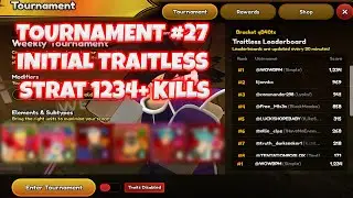 Турнир №27 (1234+ убийств) начальный страт без черт в Roblox Anime Last Stand
