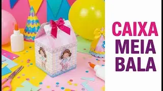Como Personalizar Caixa Meia Bala