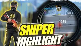 BEST Sniper Highlight in BR-RANK Gameplay 💪 | CAPTAIN x10 | ZX-CAPTAIN 