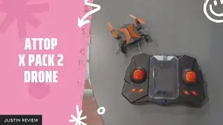 ATTOP X PACK 2 Drone with Camera Review, Test | ATTOP Drones for Kids Beginners, RC Quadcopter