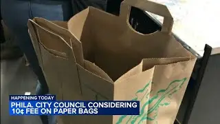 Philadelphia City Council considering 10 cent fee on paper bags