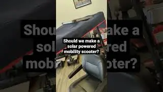 Rare One of a Kind Solar Powered Mobility Scooter