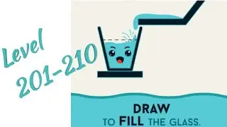 Fill The Glass Level 201 202 203 204 205 206 207 208 209 210 Android Gameplay