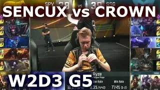 SSG vs SPY W2D3 - SENCUX vs CROWN Player Experience Stream (w/ Froggen) | Group D LoL S6 Worlds 2016