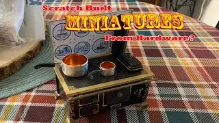 Scratch-built Miniatures from Everyday Objects - Craft stores to hardware stores