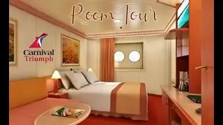 CARNIVAL TRIUMPH Cruise Ship Inside ROOM TOUR | New Orleans Port NOLA | 2018