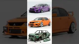 Subaru vs Evo vs BMW