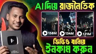 AI দিয়ে রাজনৈতিক ভিডিও 😱AI Political Video Editing Tutorial💥 Step by Step Guide 