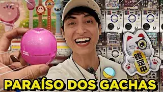 A loja mais INSANA de Gacha no Japão! | Gastei R$200 REAIS em Gachas (e vou dar todos pra vocês!)
