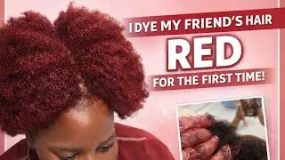 We Dyed Her Hair Red for the First Time
