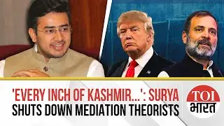 'Every Inch Of Kashmir Belongs To...': Tejasvi Surya Slams Mediation Theorists | Modi-Trump Call
