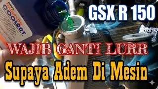 CARA MENGGANTI AIR RADIATOR SUZUKI GSX S 150R