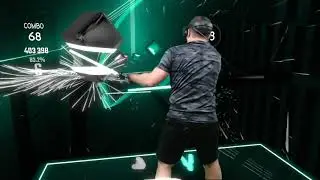 Beat Saber - PIXEL - Tokyo Machine - Expert Plus - Faster Song! - Green Screen MR