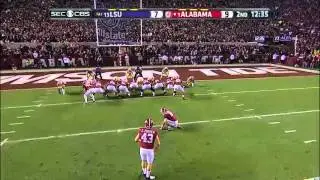 Alabama Vs. LSU 2013:  O.J. Howard 52 yard touchdown catch!